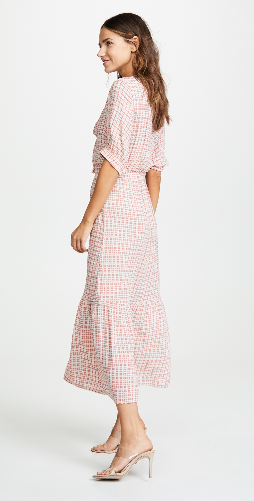 faithfull the brand maple midi dress