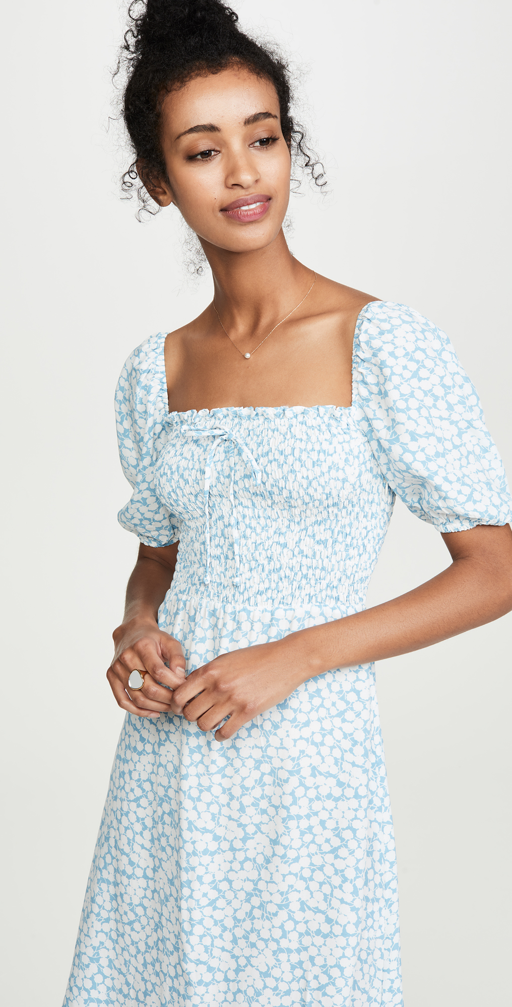 faithfull the brand majorelle dress