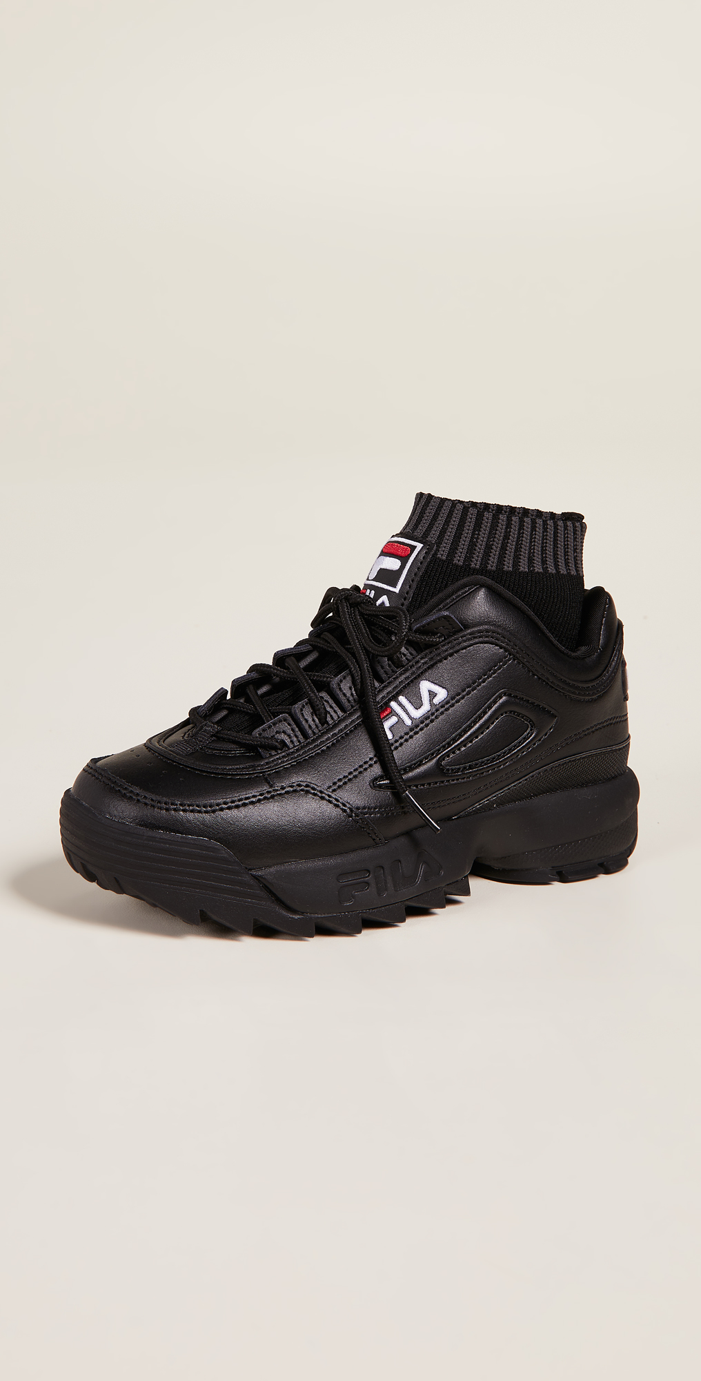fila disruptor monomesh sockfit sneaker