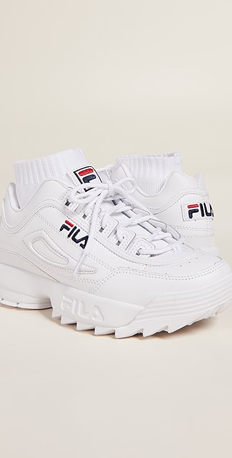 fila disruptor monomesh sockfit sneaker