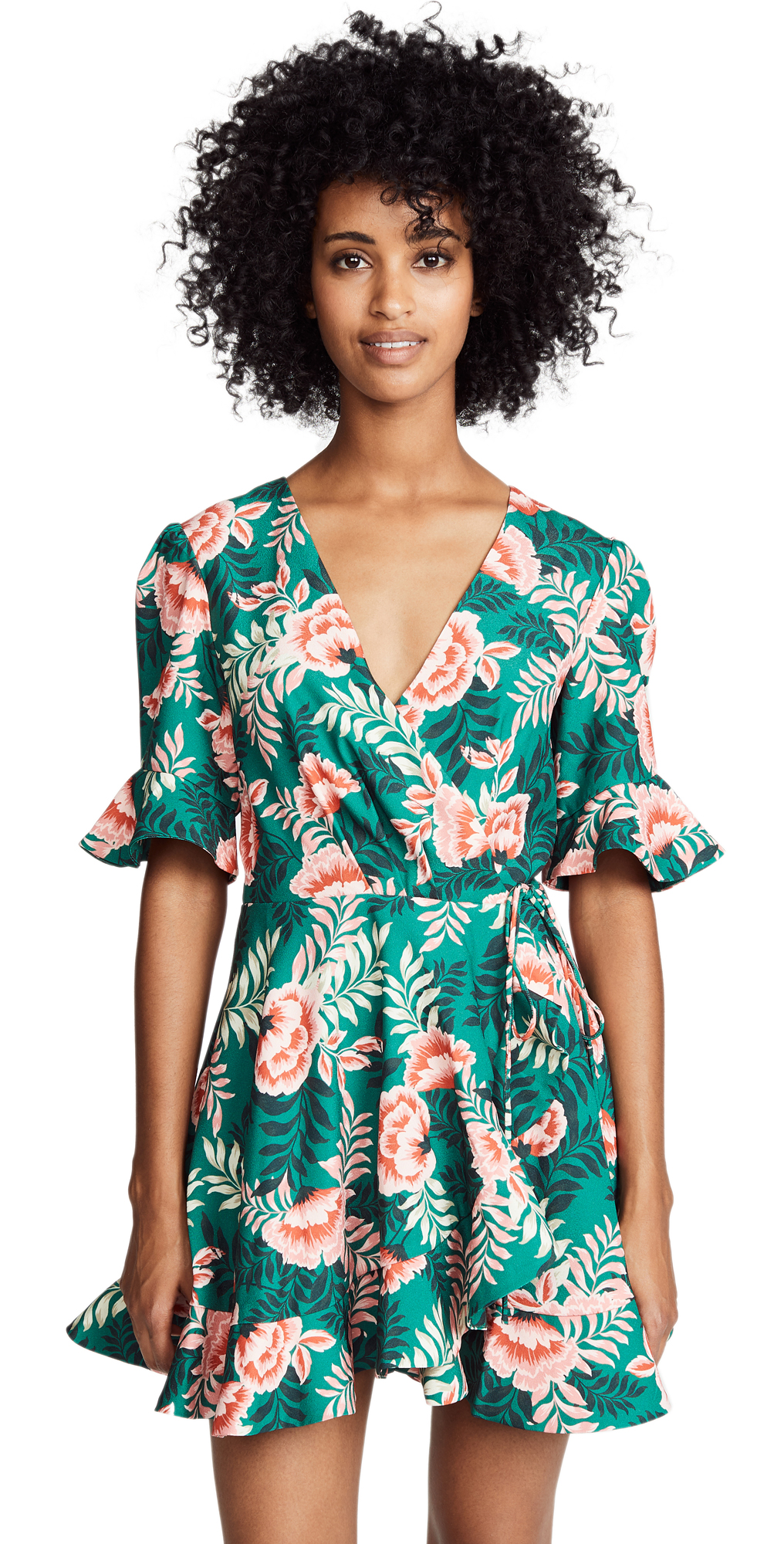finders keepers songbird wrap dress
