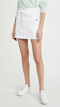 FRAME - Le Triple Waist Mini Skirt