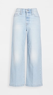 FRAME - Ali Wide Crop Jeans