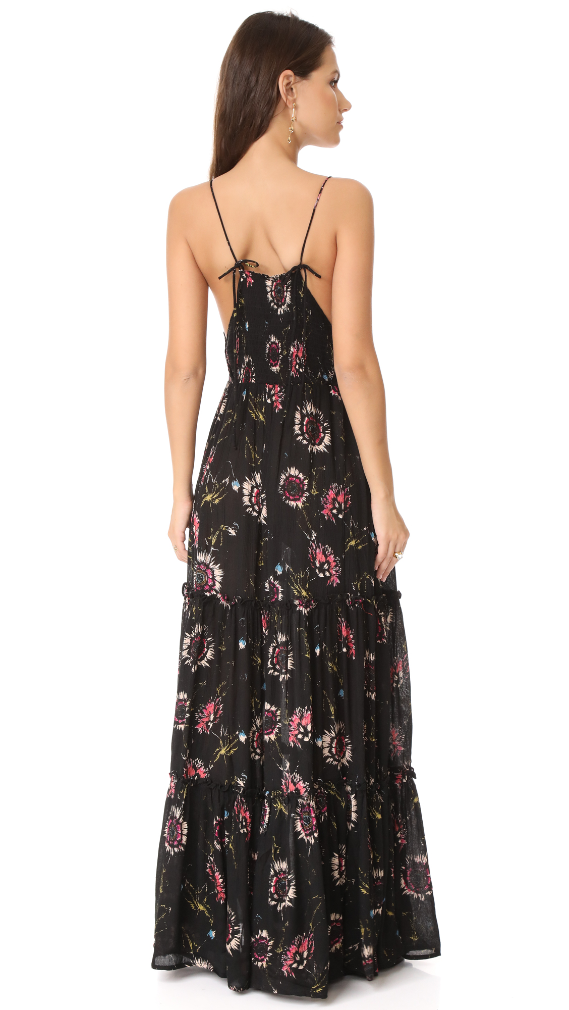Free people garden party maxi dress clearance