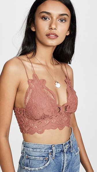 FREE PEOPLE ADELLA BRALETTE COPPER,FREEP44319