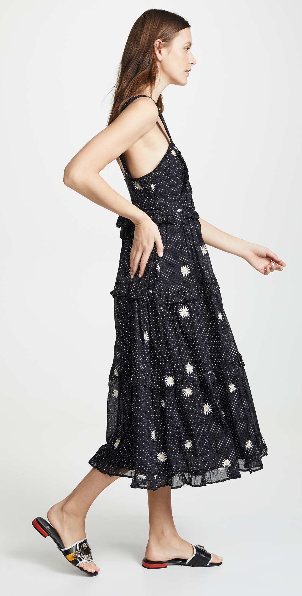 free people daisy chain midi dress