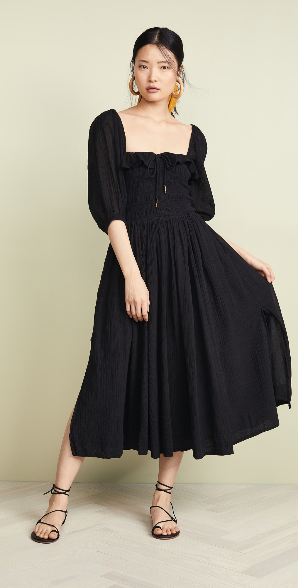 free people oasis midi dress