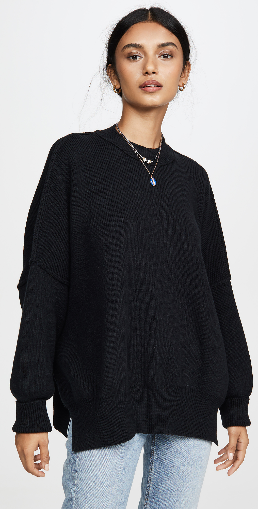 Free People Easy Street Tunic Sweater Shopbop New To Sale Save Up To 70
