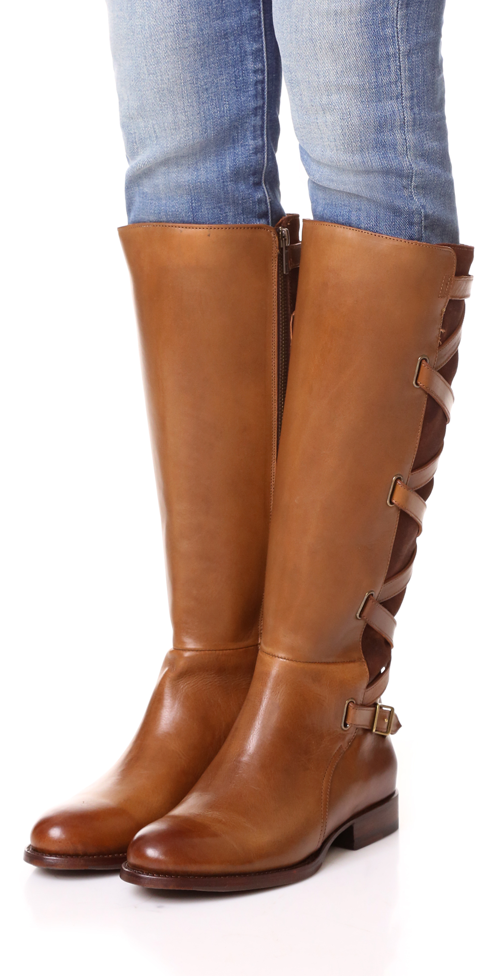 frye jordan strap tall