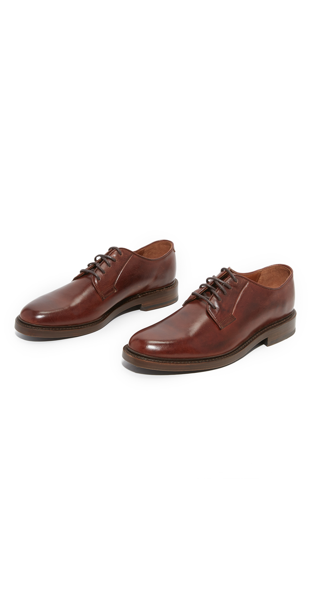 frye jones plain toe oxford