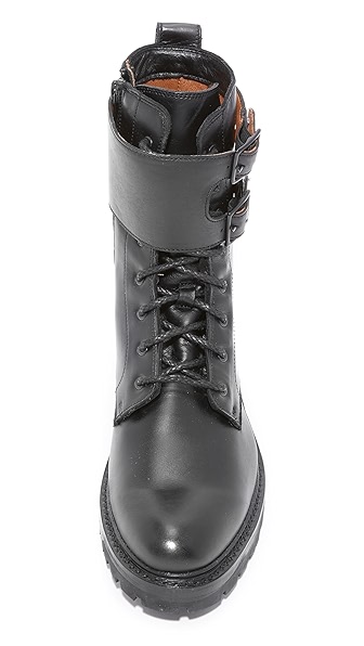 frye julie shield combat boot