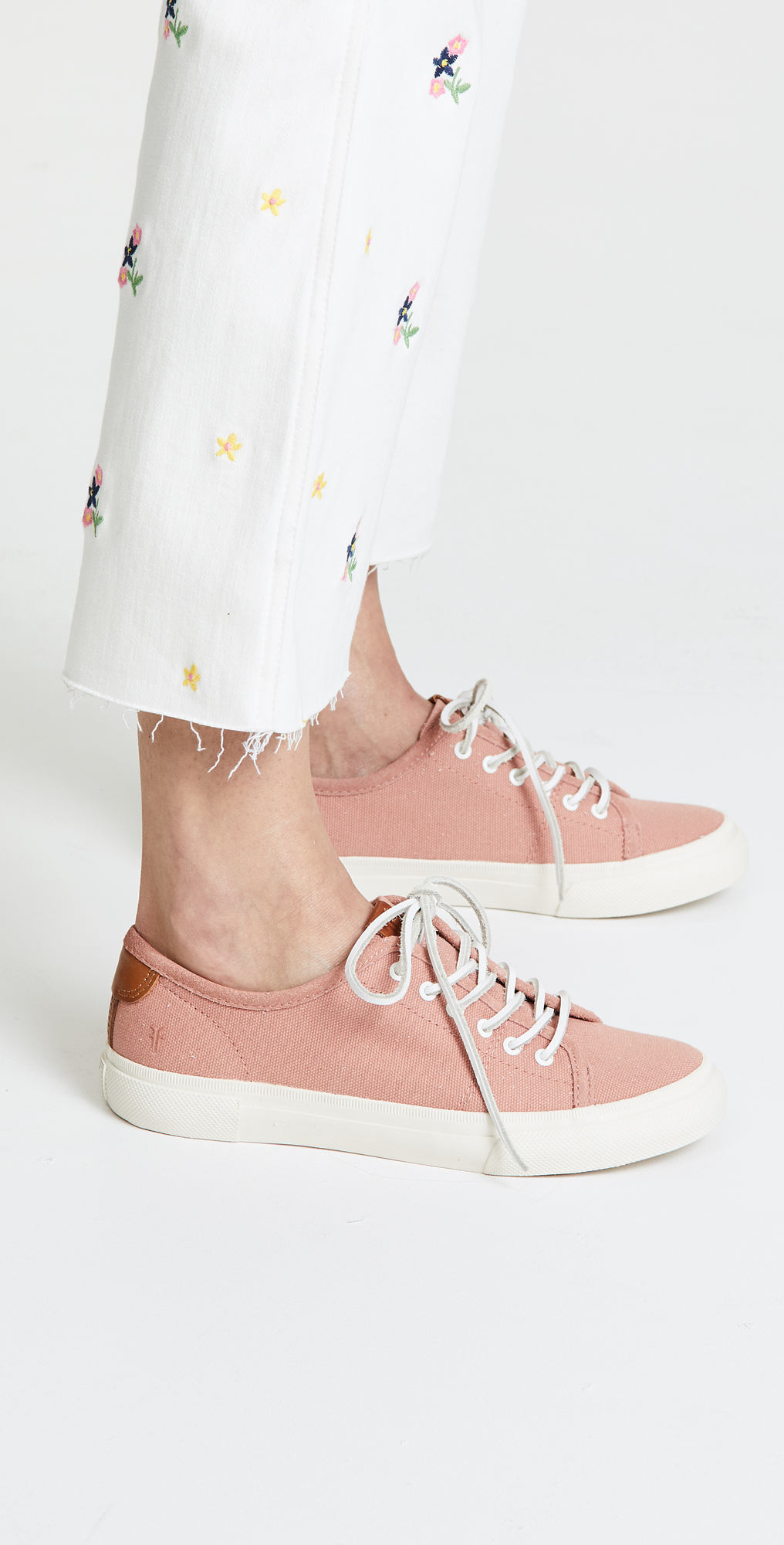 frye gia canvas slip on