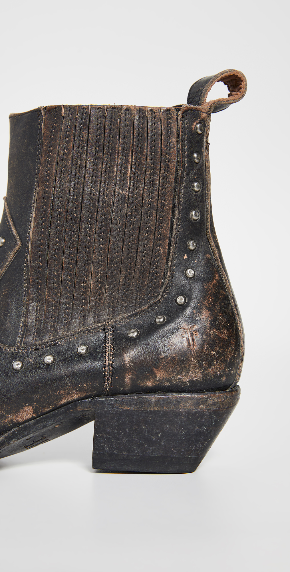 frye sacha studded chelsea boot