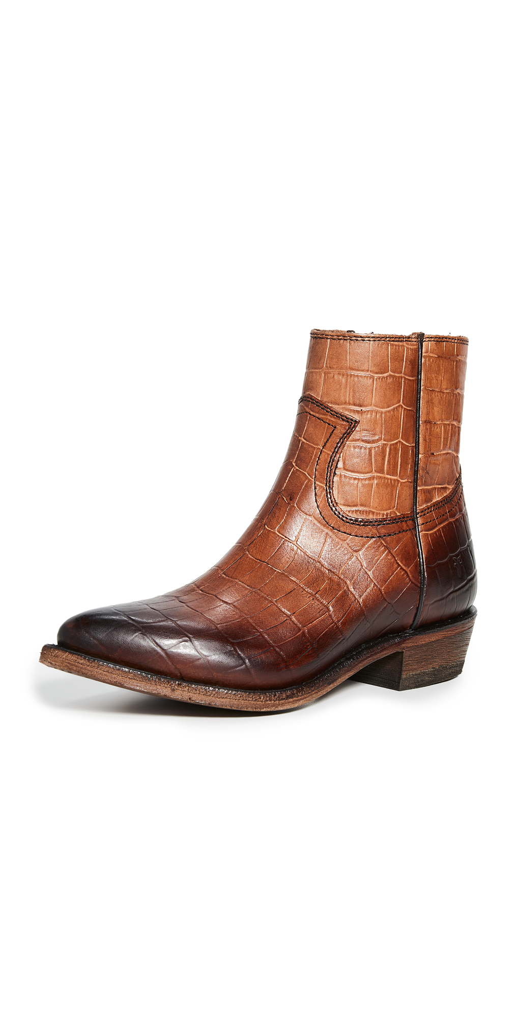 frye zip bootie