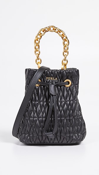FURLA Stacy Cometa Mini Drawstring Bag