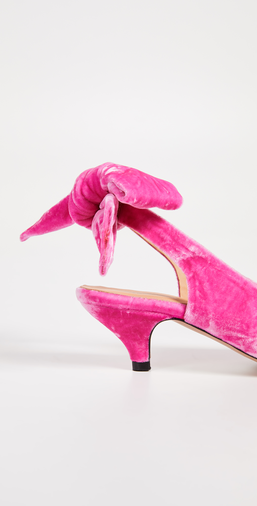 ganni slingback pumps