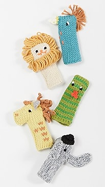 Gift Boutique - Kid's Blabla Jungle Finger Puppets - Set of 5