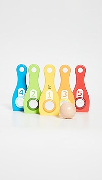 Gift Boutique - Kid's Hape Rainbow Bowling Set