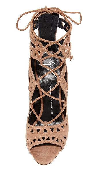 GIUSEPPE ZANOTTI Tie Up Sandals