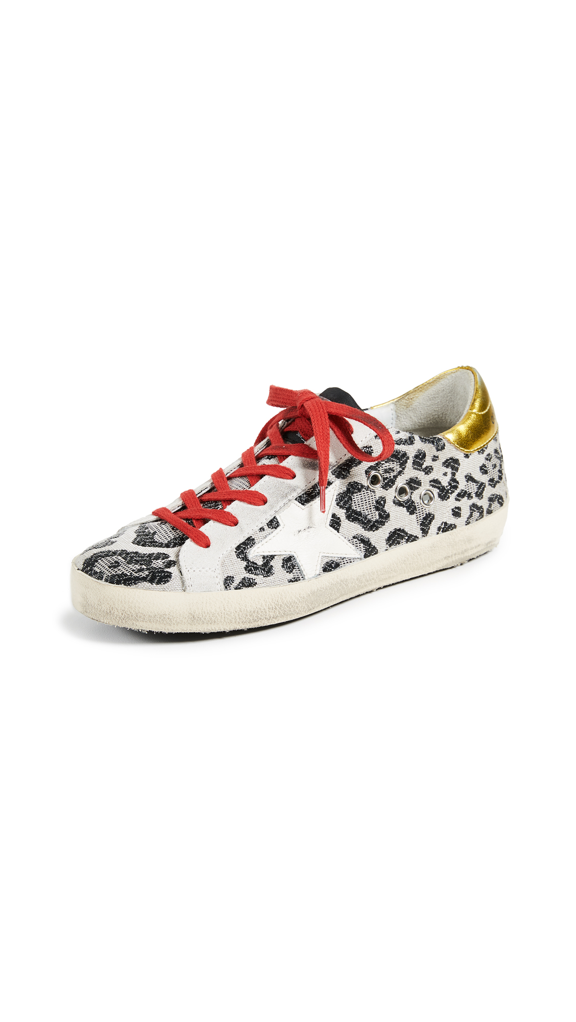 golden goose black leopard