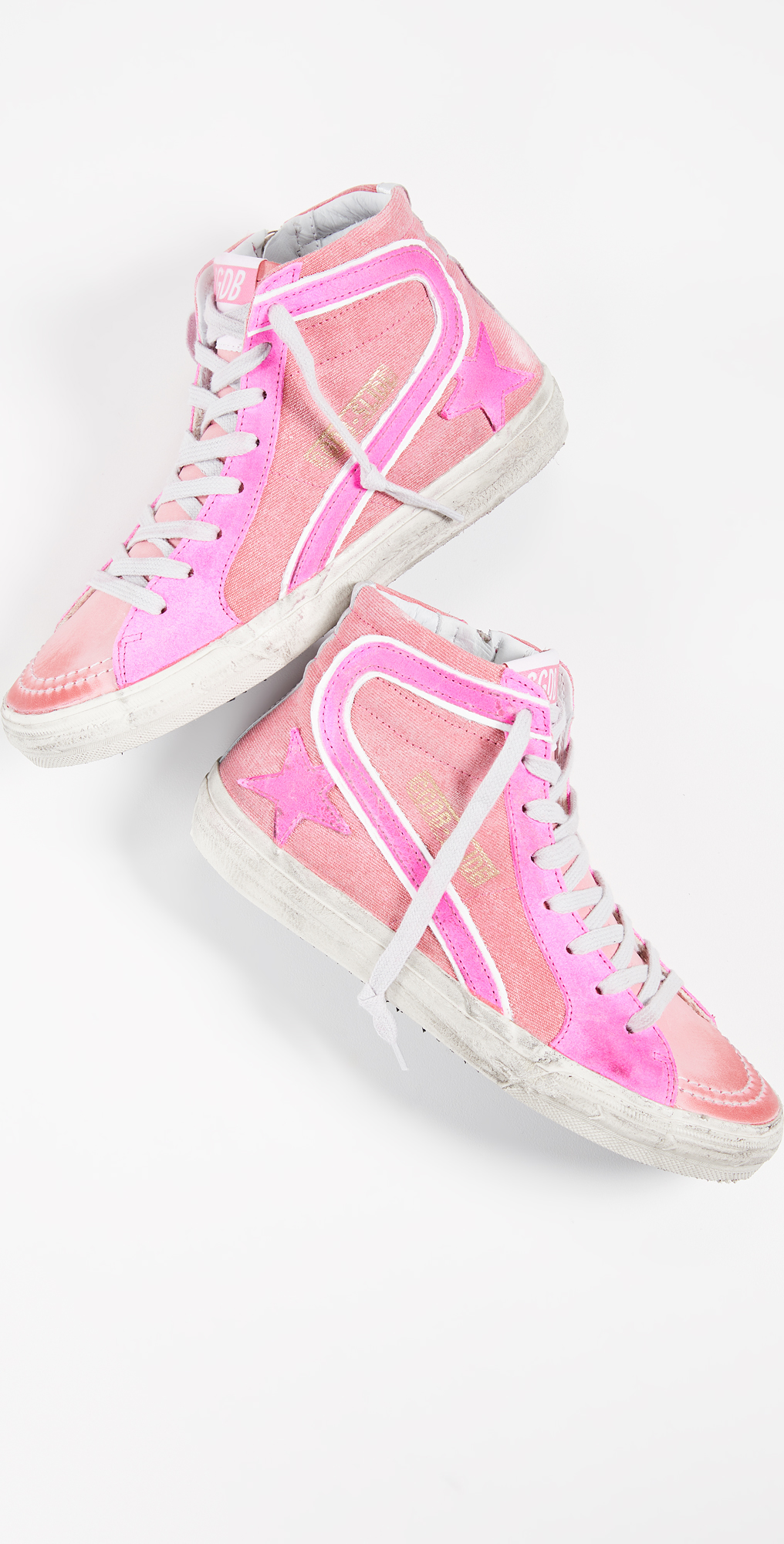 Highlighter pink golden goose clearance