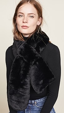 Hat Attack - Faux Fur Pull Thru Scarf