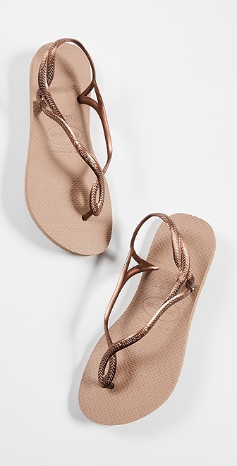 havaianas luna bronze