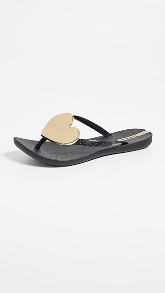 ipanema heart flip flops