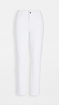 J Brand - Adele Mid Rise Straight Jeans