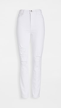 J Brand - 1212 Runway High Rise Slim Straight Jeans
