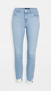 J Brand - 835 Mid Rise Crop Skinny Jeans
