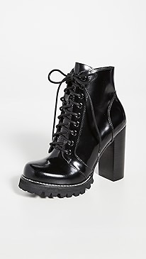 Jeffrey Campbell - Legion Lace Up High Heel Booties