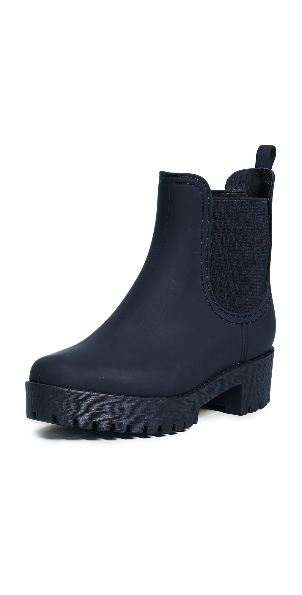 jeffrey campbell cloudy waterproof chelsea rain boot