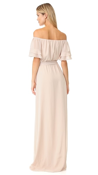 JOANNA AUGUST MAGGIE LONG DRESS