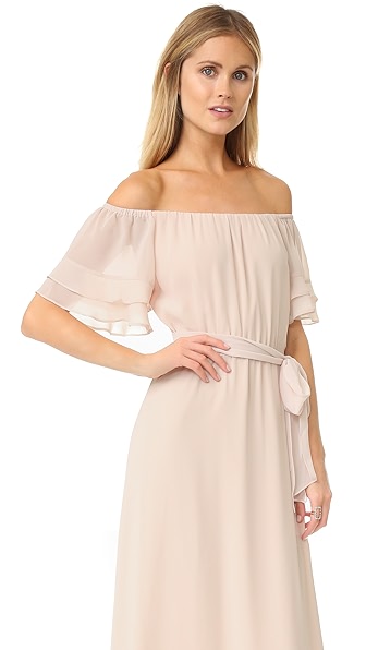 JOANNA AUGUST MAGGIE LONG DRESS