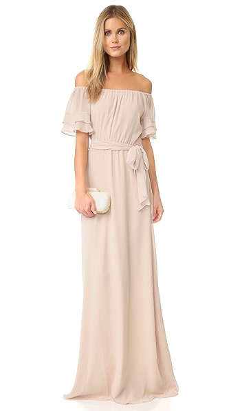JOANNA AUGUST MAGGIE LONG DRESS