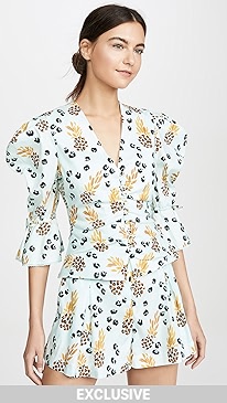 Jonathan Simkhai - Corsica Ruched Top