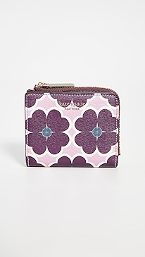 Kate Spade New York - Sylvia Graphic Clover Small Bifold Wallet