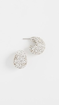 Kate Spade New York - Clay Pave Huggie Earrings