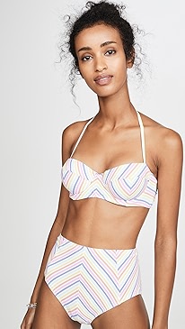 Kate Spade New York - Beach Stripe Underwire Bikini Top