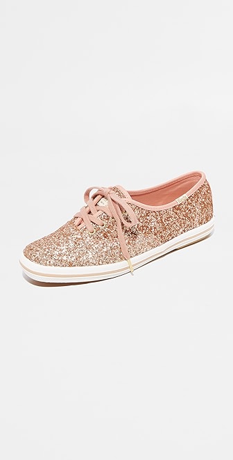 keds slides rose gold