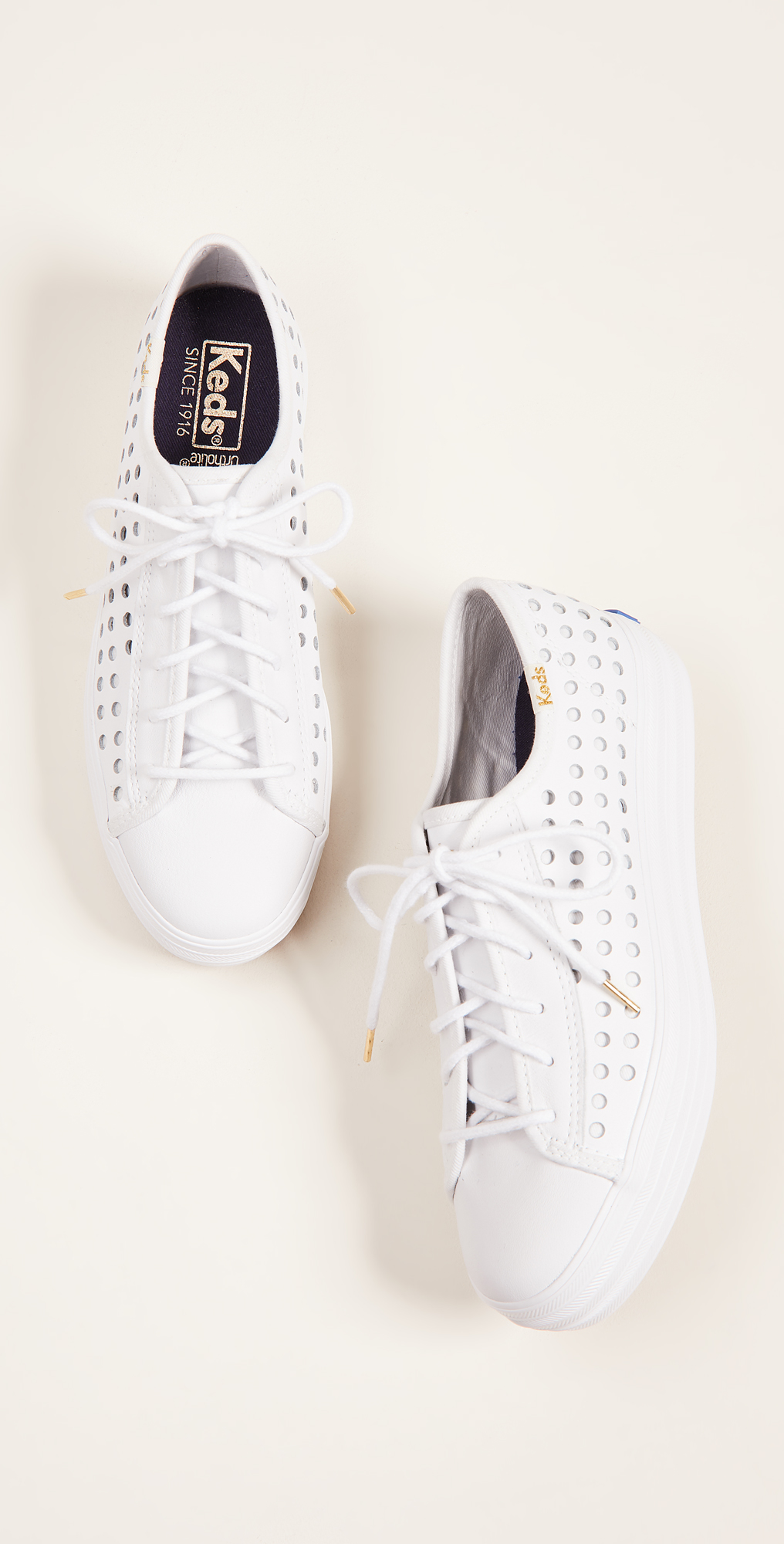 keds triple kick perf leather