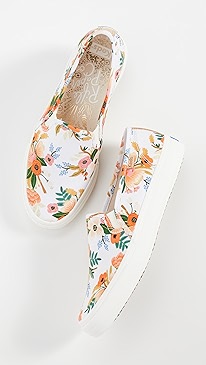 Keds - x Rifle Paper Co Double Decker Meadow Sneakers