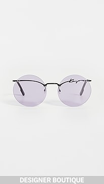 KENZO - Rimless Oversized Round Sunglasses