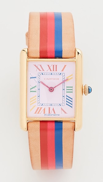 LA CALIFORNIENNE CARTIER TANK LARGE WATCH