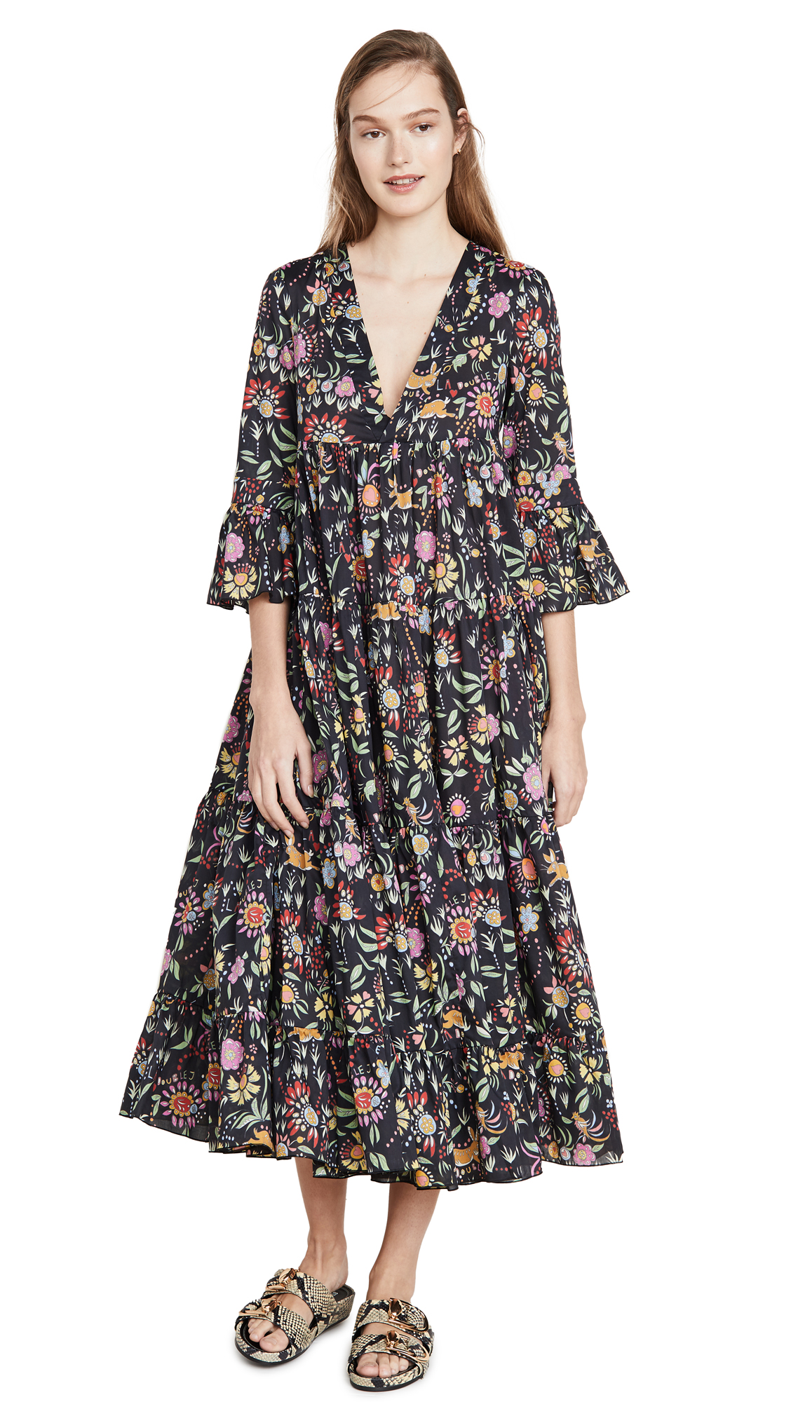 la double j tiger dress