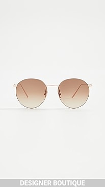 Linda Farrow Luxe - Linda Farrow Classic Aviator Sunglasses
