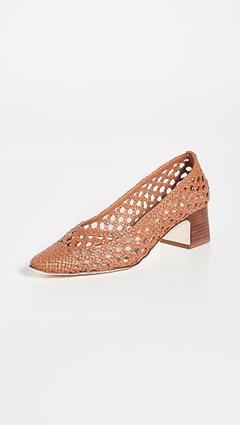 woven pumps