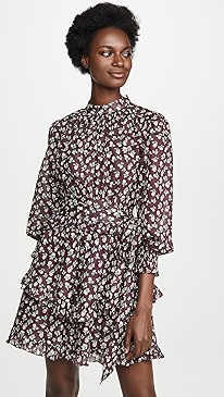 La Vie Rebecca Taylor - Long Sleeve Cherise Dress