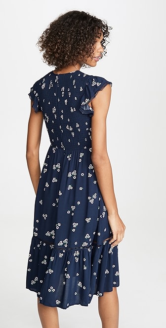 lost and wander pick me midi dress